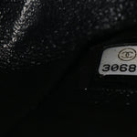 Lambskin Chevron Quilted Small Double Flap Black