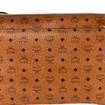Visetos Medium Crossbody Pouch Cognac