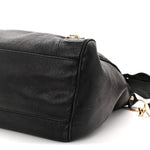 Chevre Gold Metallic Edge Hardware Velo Black
