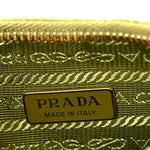 Re-Nylon Saffiano Stitched Mini Re-Edition 1995 Chaine Shoulder Bag Edera