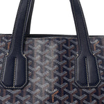 Goyardine Voltaire III Tote Navy