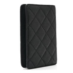 Caviar Quilted Agenda Cover Black