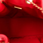 Caviar Quilted Mini Chanel 25 Handbag Red