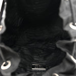 Tessuto Nylon Vela Cinch Backpack Black