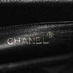 Caviar Quilted Jumbo Kelly Flap Black