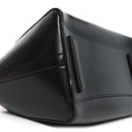 Shiny Lord Calfskin Medium Antigona Black
