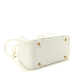 Taurillon Clemence Mini Lindy 20 New White