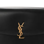 Box Calfskin Monogram Large Solferino Shoulder Bag Black