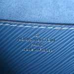 Epi Twist Shoulder Bag MM Blue Jean