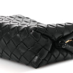 Nappa Intrecciato Mini Loop Camera Bag Black