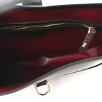 Calfskin Small Jackie Shoulder Bag Black