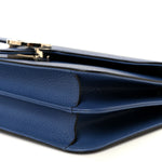 Dollar Calfskin Small Interlocking G Shoulder Bag Caspian