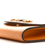 Shibuya Calfskin Mini Zumi Shoulder Bag Sun Oil