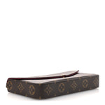 Monogram Pochette Felicie Chain Wallet Fuchsia