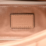 Nappa Vertical Matelasse Small Maxi Horsebit Chain Shoulder Bag Beige