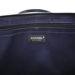 Grained Vegetal Calfskin Urban Shopping Tote Blue