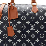 Calfskin Monogram Speedy P9 Bandouliere 50 Indigo