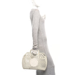 Recycled Plastic Vitello Liberty Matte Medium Fendi Basket White Ice