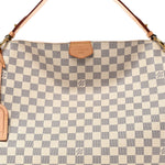 Damier Azur Graceful MM Rose Ballerine
