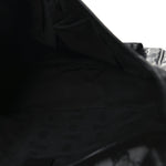 Imprime Monogram Medium Double Buckle Flap Messenger Bag Black