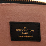 Lambskin Embossed Monogram Coussin PM Black