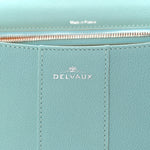 Grained Calfskin MM Brillant Satchel Light Blue