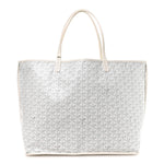 X PEANUTS Goyardine Reversible Anjou GM White