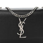 Grain De Poudre Small Monogram Kate Satchel Black
