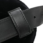 Velvet Matelasse GG Marmont Belt Bag 75 30 Black