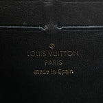 Damier Ebene Vavin Chain Wallet Black