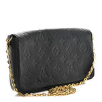 Empreinte Pochette Felicie Chain Wallet Black