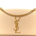 Grain De Poudre Medium Monogram Kate Satchel Nude Powder