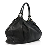 Guccissima Medium Sukey Tote Black