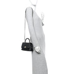 Caviar Quilted Extra Mini Coco Handle Flap Black