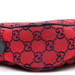 Monogram Multicolor Matelasse Diagonal Small GG Marmont Chain Shoulder Bag Red Blue