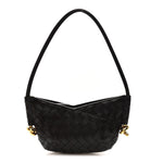 Nappa Intrecciato Mini Solstice Shoulder Bag Fondant
