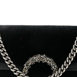 Velvet Super Mini Dionysus Shoulder Bag Black