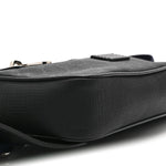 Soft GG Supreme Monogram Web Belt Bag Black Grey