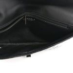 Patent Calfskin Quilted Reissue 2.55 Clutch So Black