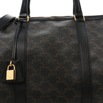 Triomphe Canvas Medium Voyage Duffle Black