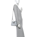 Taurillon Clemence Mini Lindy 20 Bleu Pale