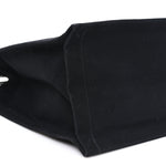 Linen Calfskin Rive Gauche Tote Black