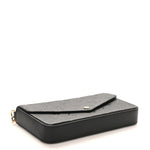 Empreinte Pochette Felicie Chain Wallet Black