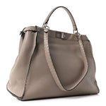 Cuoio Romano Selleria Large Peekaboo Iconic Satchel Corda