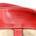 Goyardine Voltaire Tote Red