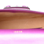 Azalea Calfskin Web Monochrome Small Horsebit 1955 Shoulder Bag  Spicy Cyclamin