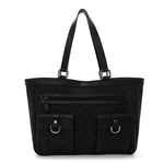 Monogram Abbey D Ring Tote Black