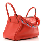 Swift Epsom Lindy 30 Tressage De Cuir Rouge De Coeur Bleu Du Nord Rouge H