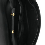 Saffiano Metal Large Chain Wallet Black