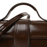 Smooth Calfskin Le Bambino Dark Brown